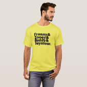 T-shirt Famille de verre (Devant entier)