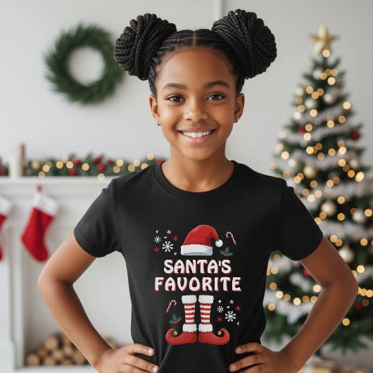 T-shirt Famille d'elfes de Noël qui s'associe Funny T-shir