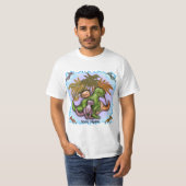 T-shirt Famille des Dinosaures (Devant entier)