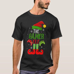 T-shirt Famille des elfes du Gamer qui correspond au chape