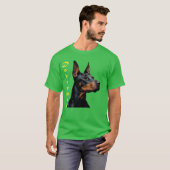 T-shirt Famille Doberman (Devant entier)