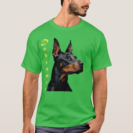 T-shirt Famille Doberman (Devant)