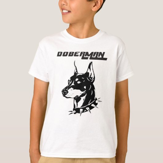 T-shirt Famille Doberman (Devant)