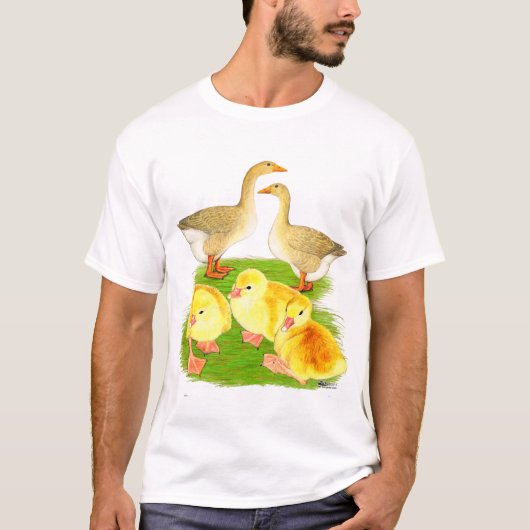T-shirt Famille d'oie buff (Devant)