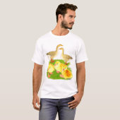 T-shirt Famille d'oie buff (Devant entier)