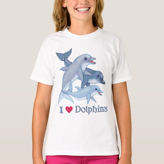 T-shirt Famille Dolphin (Devant)