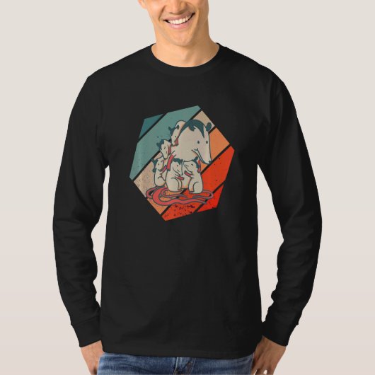 T-shirt Famille d'opossums (Devant)