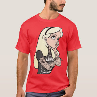 T-shirt famille drôle d'alice punk