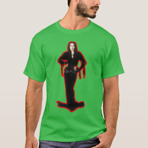 T-shirt Famille drôle de Morticia Addams