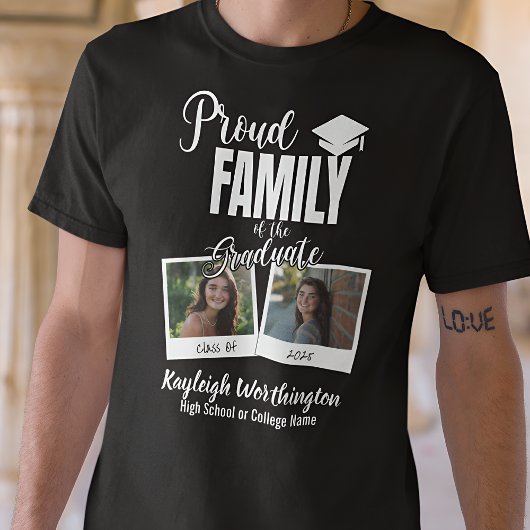 T-shirt Famille du Diplômé 2025