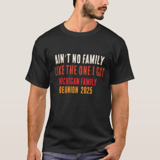 T-shirt Famille du Michigan drôle réunion appariement grou