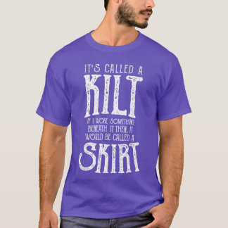 T-shirt famille Ecossaise On l'appelle Kilt