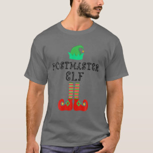 T-shirt Famille Elf de Postmaster qui correspond Noël Gif