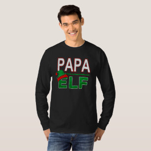 T-shirt Famille Elf   Papa Elf Noël Fête #TeamElf