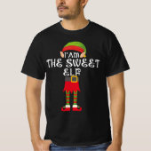 T-shirt famille elfe douce assortie noël (Devant)