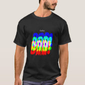 T-shirt Famille/équipe de Boo Crew Trippy Psychedelic RGB (Devant)