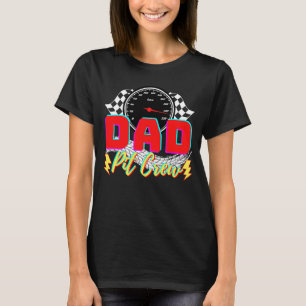 T-shirt Famille Fête Anniversaire Course Voiture Papa Pit