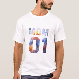 T-shirt Famille Fleur - Maman 01