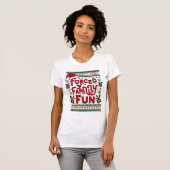 T-shirt Famille Forcée Amusants Sarcastique Adulte Drôle N (Devant entier)