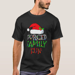 T-shirt Famille forcée Amusants Sarcastique de Noël Pyja