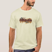 T-shirt Famille Funky (Devant)