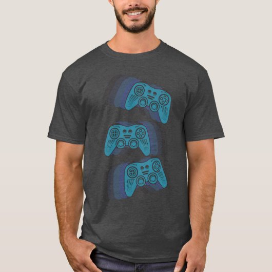 T-shirt famille Game Control (Devant)