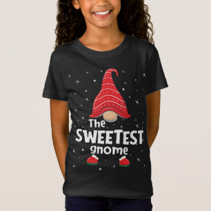 T-Shirt Famille Gnome la plus douce qui correspond Noël Fu