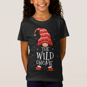 T-Shirt Famille Gnome Wild Xmas Correspondant Gnomes de No