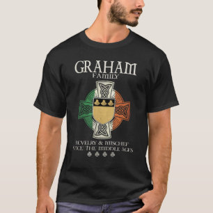 T-shirt Famille Graham bras Irlande Croix celtique irlanda