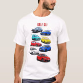 T-shirt Famille GTI Golf (Devant)