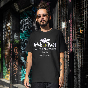 T-shirt Famille Halloween citrouille éffrayante jack-o-lan
