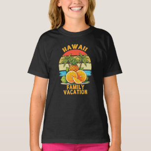 T-shirt Famille Hawaii Vacances