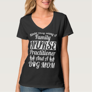 T-shirt Famille Infirmière Praticien Vêtement Top Fnp Desi