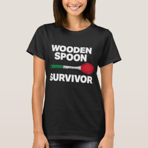 T-shirt Famille Italienne - Drôle Survivant de cuillère en