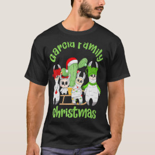 T-shirt Famille Llama Hommes Femmes Enfants Garcia Famille