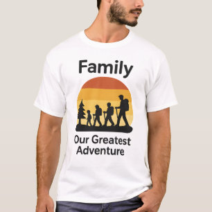 T-shirt Famille Ma Plus Grande Aventure – Parent C