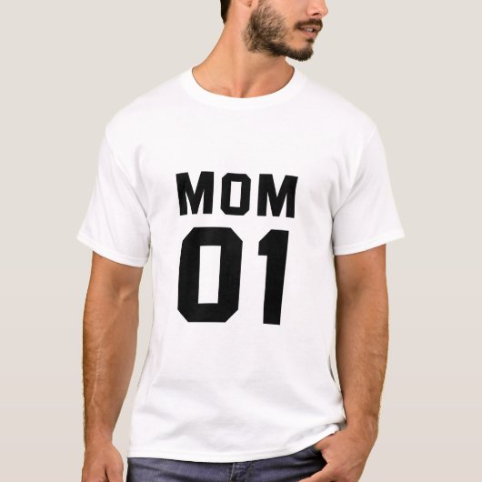 T-shirt Famille - maman 01 (Devant)