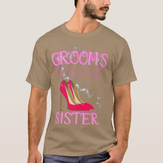 T-shirt Famille Mariage Cadeaux Pièces Fabuleux Soeur