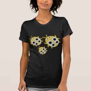 T-shirt Famille Mignonne Petits Enfants coccinelle