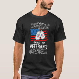 T-shirt Famille militaire Je suis un ancien combattant et