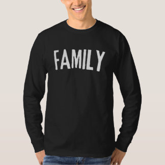 T-shirt FAMILLE minimaliste Motivation thème Word