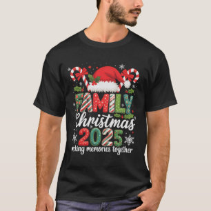 T-shirt Famille Noël 2025 Matching Group Outfit Xmas S