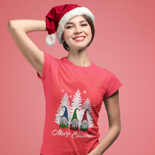 T-shirt Famille Noël Drôle Gnomes