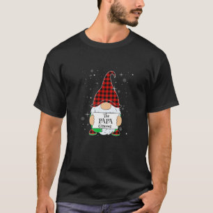 T-shirt Famille Papa Gnome Correspondant Noël Gnome Buf