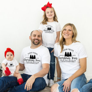 T-shirt Famille personnalisée Nom personnalisé corresponda