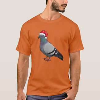 T-shirt Famille Pigeon Santa