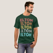 T-shirt Famille rétro (Devant entier)