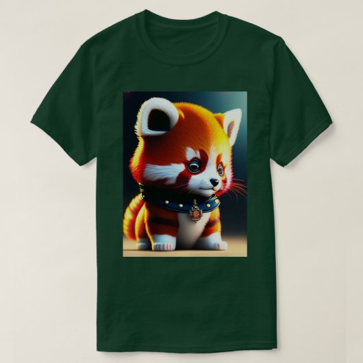 T-shirt Famille royale Chibi Red Panda (Design devant)