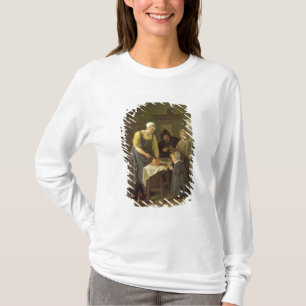 T-shirt Famille rurale au temps de repas, c.1665