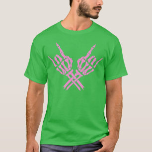 T-shirt Famille Skeleton Rock Hands